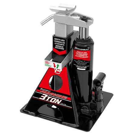Powerbuilt Bottle Jack - All-in-One Truck Lift - 3 Ton 640912